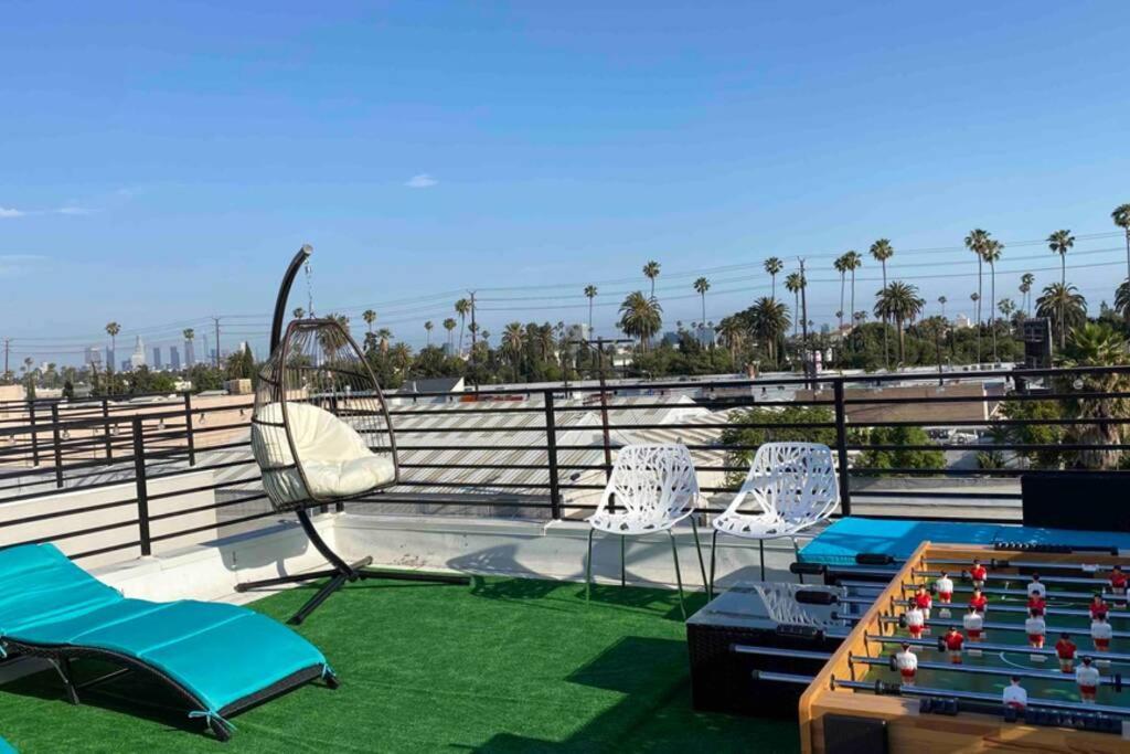 הוילה לוס אנג'לס 3Bd/3Ba Modern Hollywood Townhouse With Private Rooftop מראה חיצוני תמונה